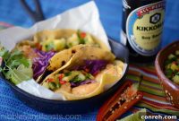 Crispy Coconut Shrimp Tacos with Zesty Pineapple Pico