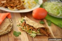 Slow Cooked Chilorio Tacos