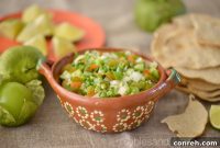 Vibrant Green Salsa Fresca