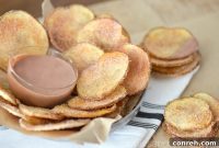 Crispy Churro Dippers with Zesty Mexican Chocolate Sauce