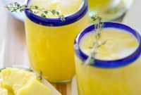 Golden Pineapple Thyme Elixir