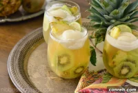 Island Breeze White Sangria Float