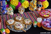 Festive Calavera Cookie Pops