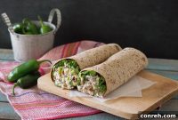 Zesty Turkey Salad Wraps
