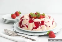 Strawberry Cream Jell-O