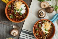 Bold Chipotle Mushroom Chili