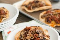 Smoky Mushroom Chorizo Tostadas