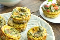 Mediterranean Grain Frittata Bites