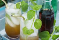 Zesty Green Tea Ginger Shrub