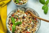 Vibrant Mediterranean Farro Bowl