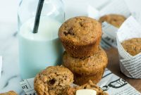 Warming Chai Date Pecan Muffins