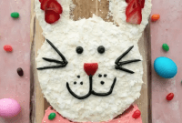 Whimsical Easter Bunny Cake