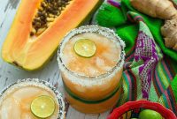 Tropical Papaya Ginger Cooler