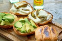 Spicy Avocado Queso Fresco Torta