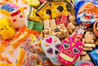 Vibrant Day of the Dead Candy Collection