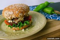 Verdant Bleu Burger