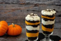 Creamy Chocolate Pumpkin Swirl Parfaits