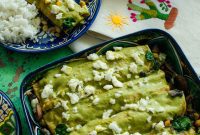 Puebla-Style Garden Enchiladas