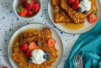 Cereal Crusted French Toast