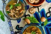 Wild Mushroom Epazote Soup