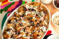 Creamy Tres Leches Pan Dulce Capirotada