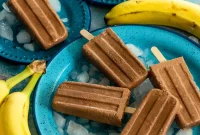 Creamy Banana Chocolate Pops
