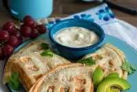 Waffle Quesadilla Melts