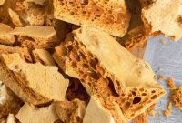 Golden Homemade Honeycomb Crunch