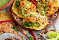 Zesty Shrimp Tacos with Verde Heat