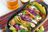 Zingy Tequila Lime Chicken Tacos
