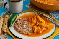 Tomato-Simmered Egg Fritters