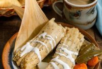 Vibrant Watercress Carrot and Squash Tamales