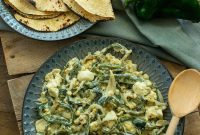 Creamed Poblano Peppers