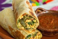 Southwestern Sunrise Burrito