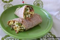 Desert Bloom Breakfast Burrito