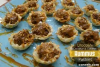 Chocolate Coconut Dulce de Leche Hummus Bites