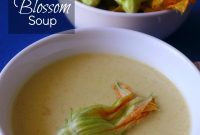 Squash Blossom Cream Soup