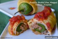 Ham-Swaddled Picadillo Jalapeño Bites