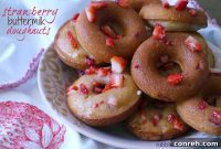 Win Sweet Strawberry Buttermilk Doughnuts