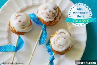 Mini Cinnamon Swirl Pops