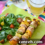 Pineapple Teriyaki Chicken Skewers