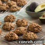 Oatmeal Avocado Cookies
