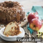 Dulce de Leche Apple Cake
