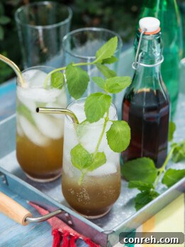 Green Tea Ginger Shrub