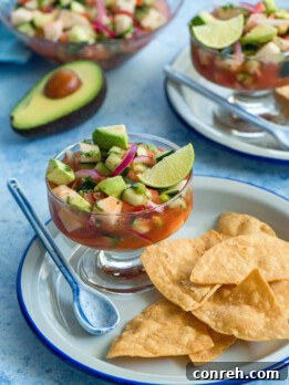 Jicama ceviche