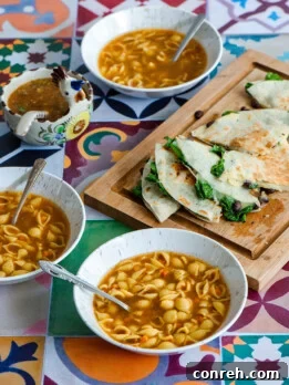 Spinach and Black Bean Quesadillas