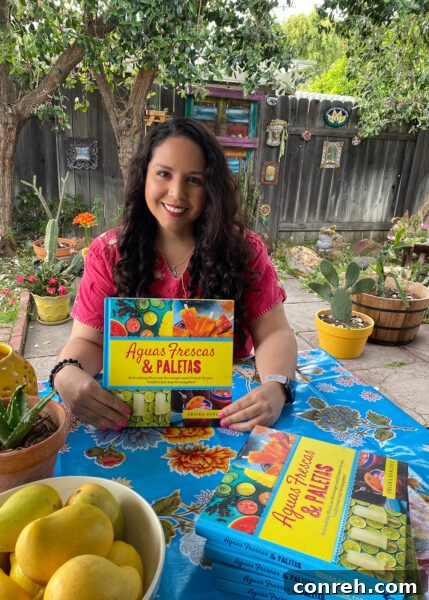 Aguas Frescas & Paletas with fresh fruit ingredients