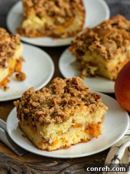 Peach Coffeecake