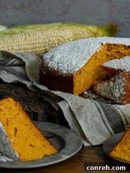 Pumpkin Corn Cake