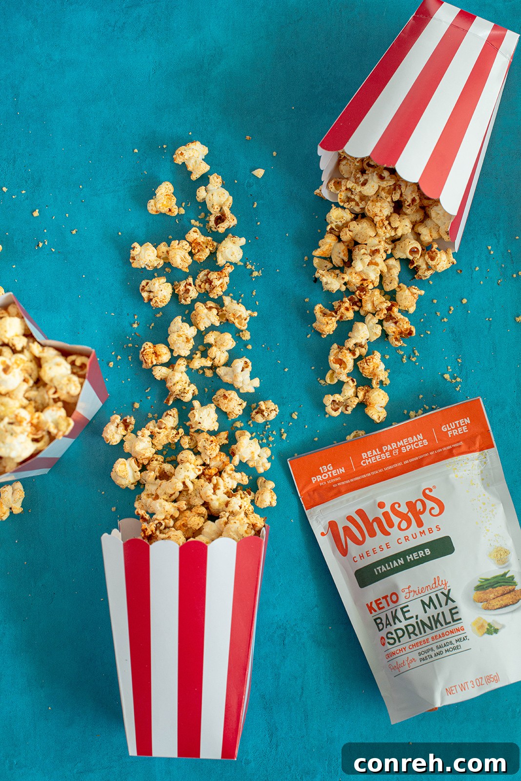 Assortment of Whisps Cheese Crumbs and Crisps products